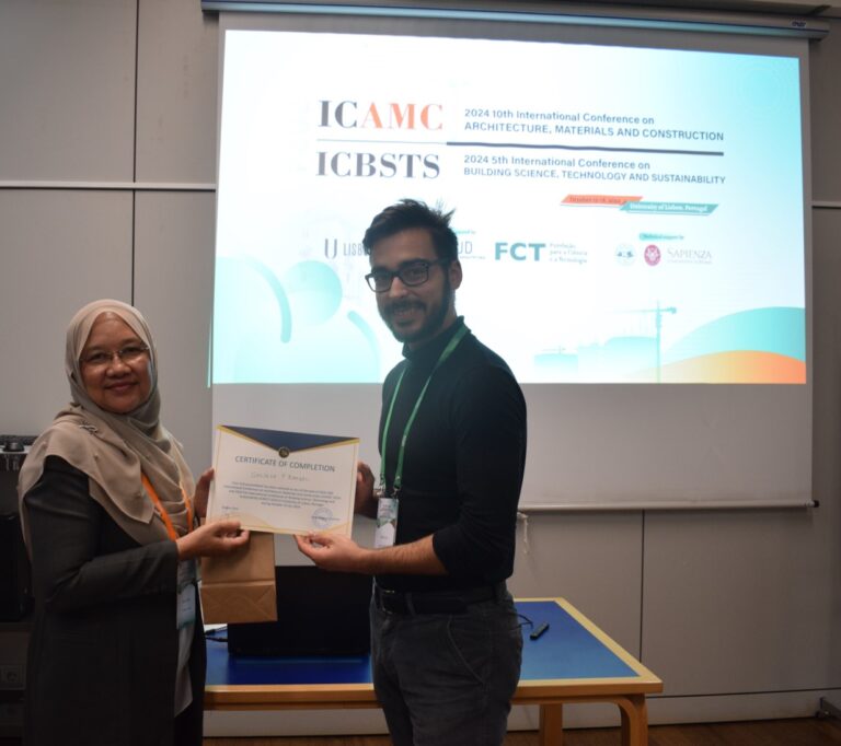 Award for Best Oral Presentation